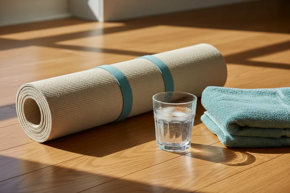 No equipment required beyond a mat and a few quiet minutes