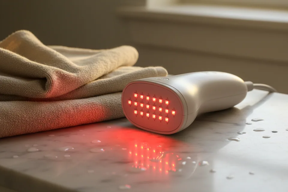 The device category in question: LED light, big promises